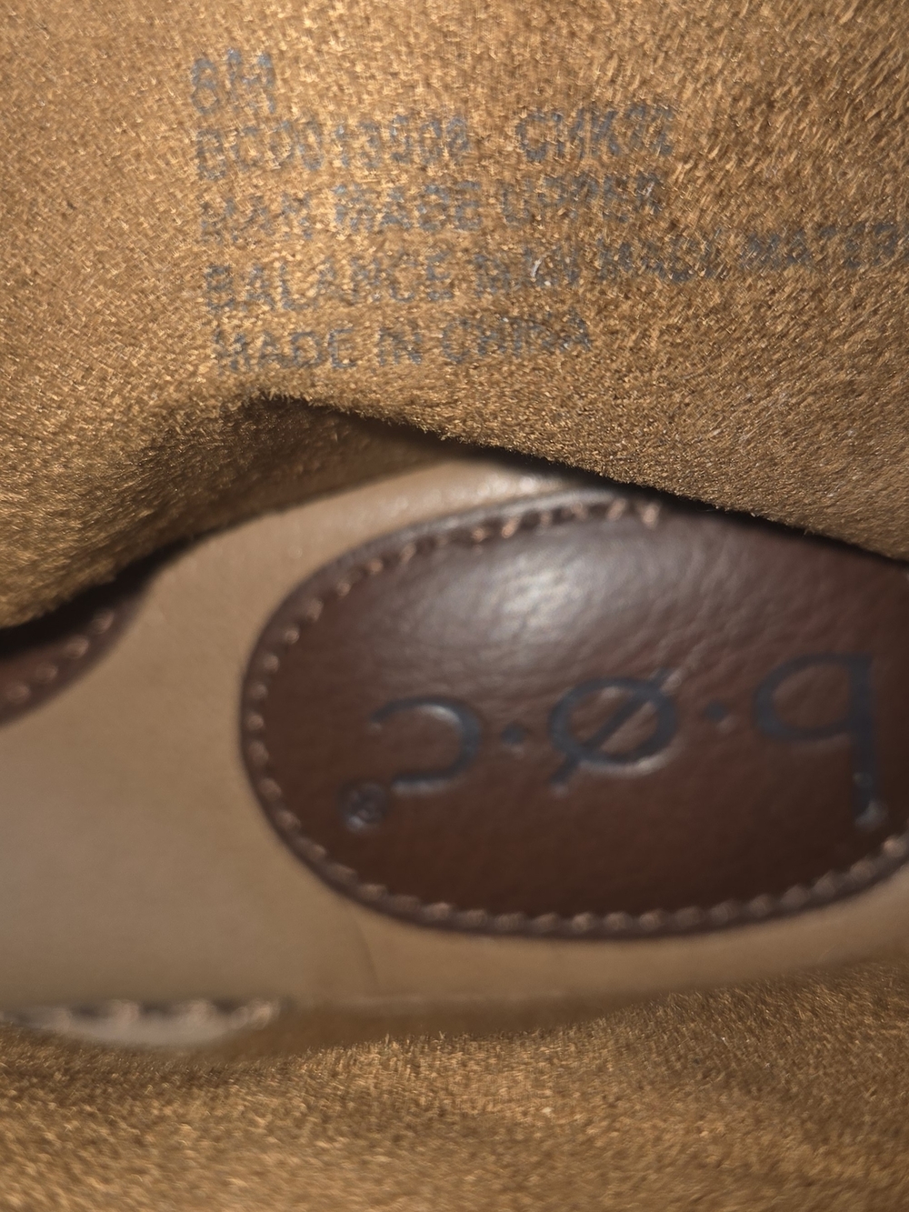 b.o.c Womens Size 6 Brown Sandals